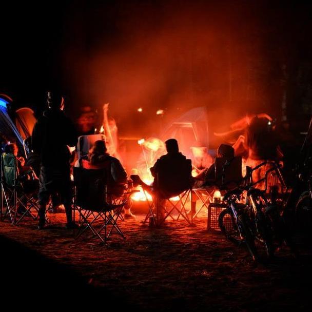 Family camping in Big Bear. Photo courtesy of Steven Widney.