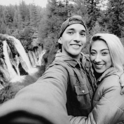 Burney Falls, CA! Camille and John's favorite stop during their road trip to Seattle.