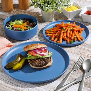 Canyon Crest 12-Piece Melamine Dinnerware Set, Service for 4