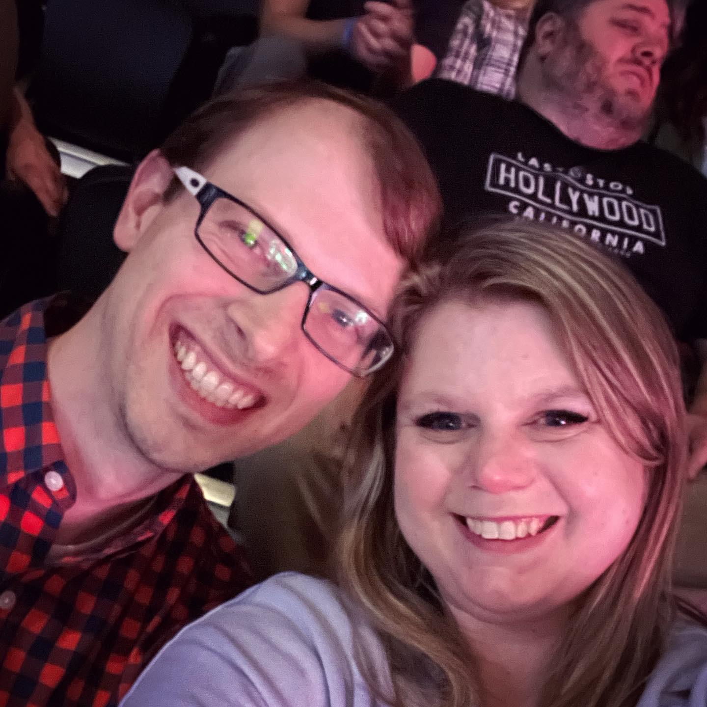 We have been to some great concerts together. I think this was from Dave Matthews Band.