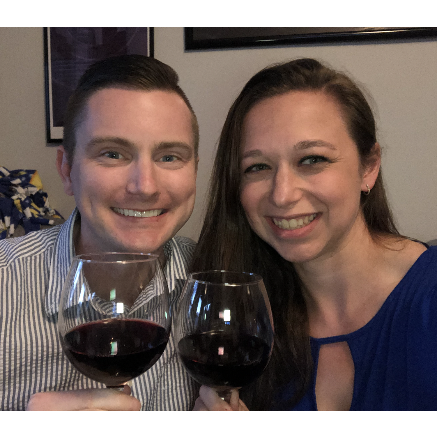 Glad we both found someone who loves a good glass of wine!
