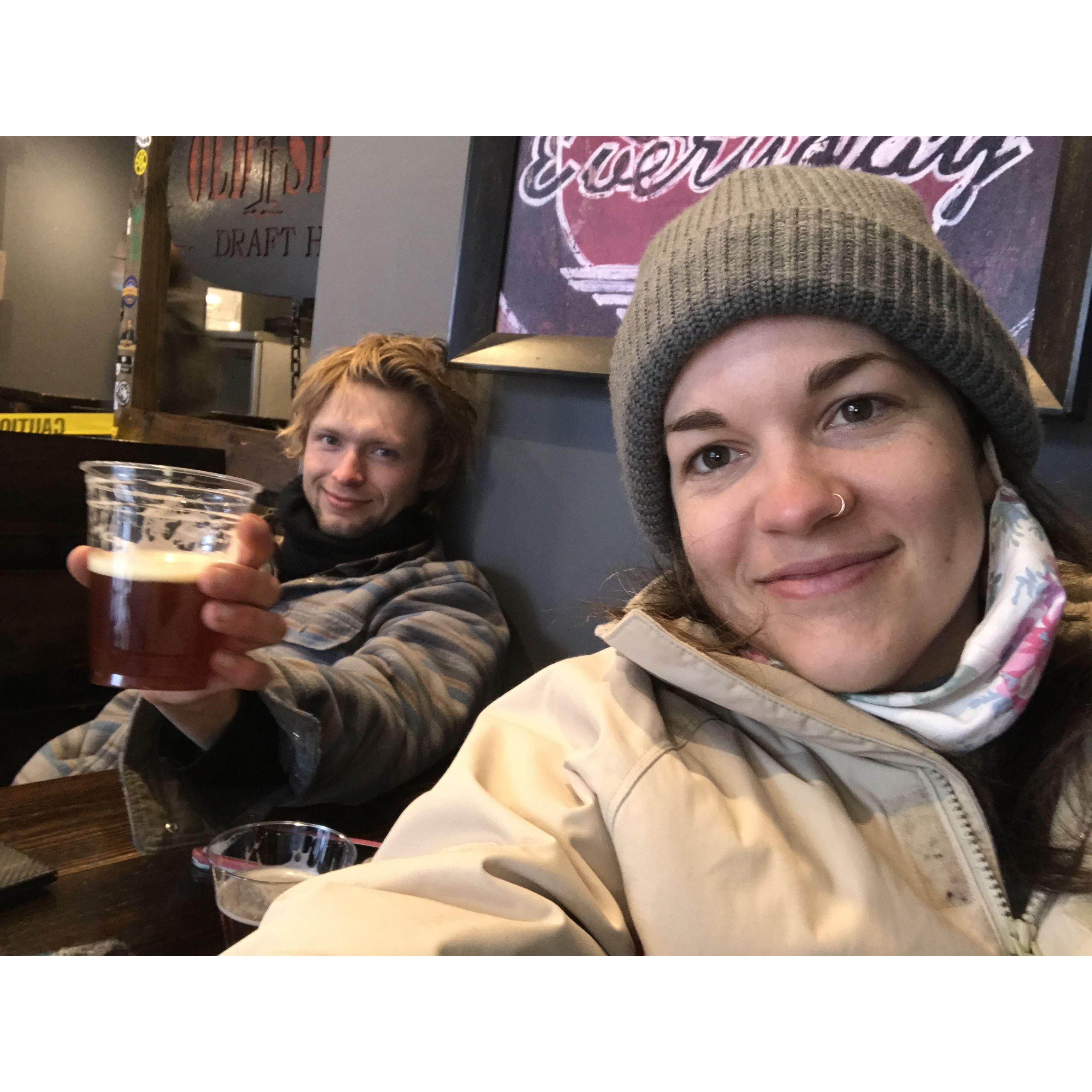 Ski trip in Snowshoe, WV.