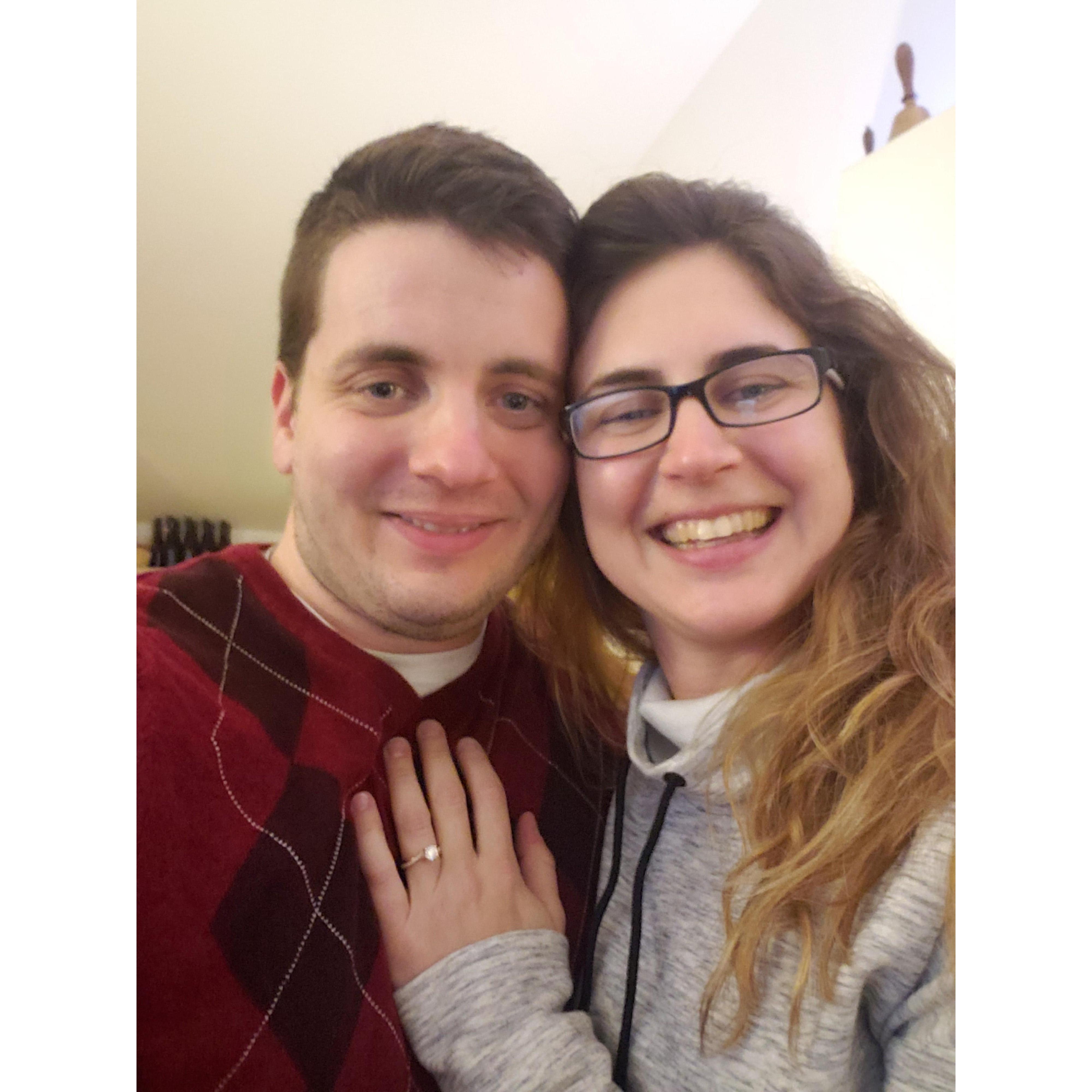 The night she said "yes"