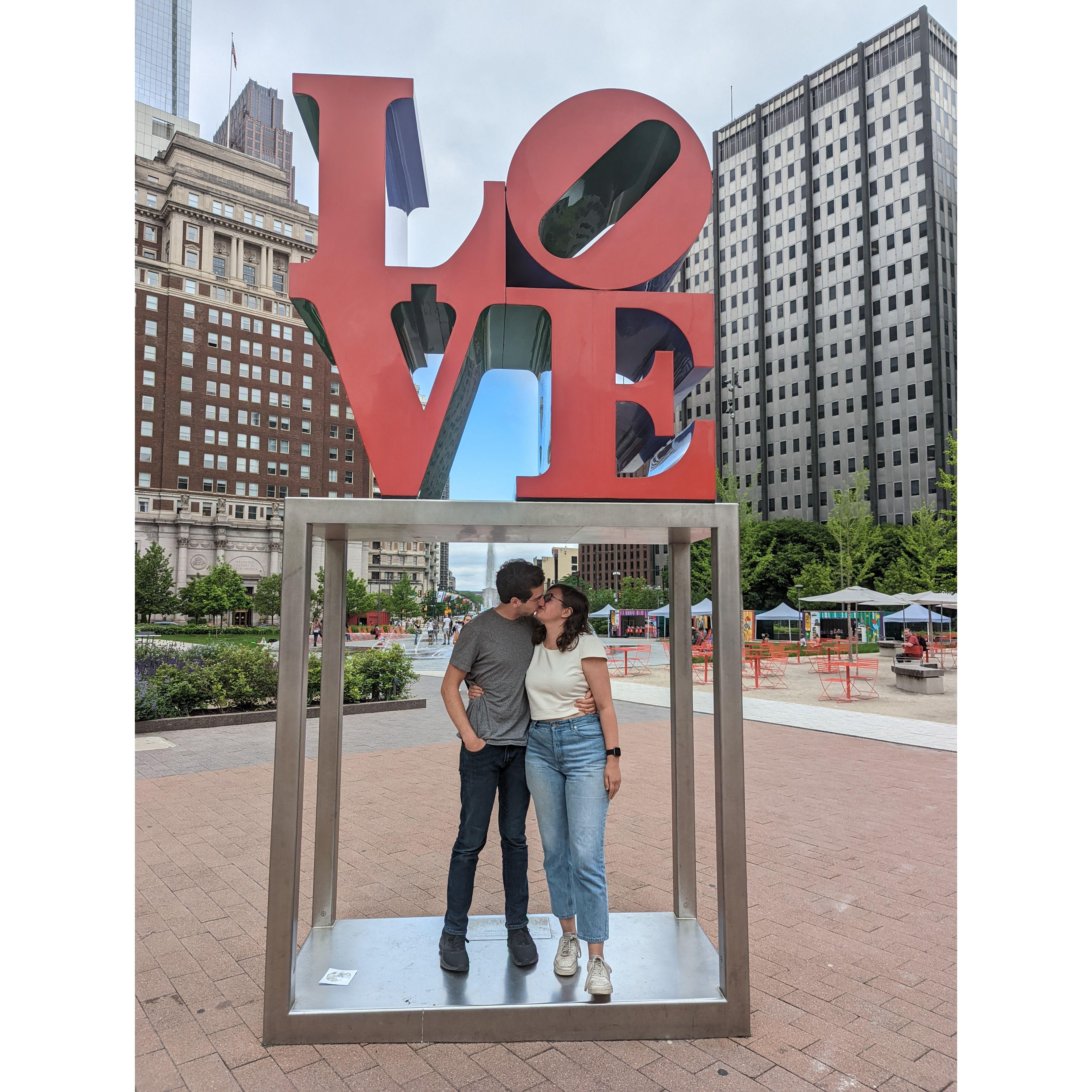 What's more fitting than the City of Brotherly Love?