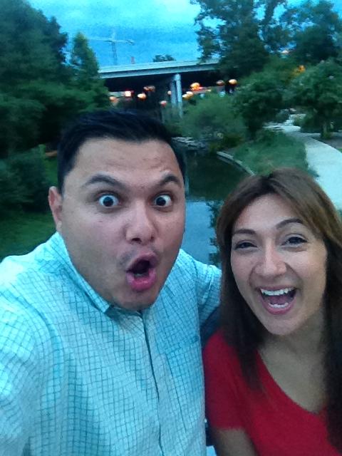 We love going for walks along the Riverwalk