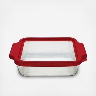 TrueFit Square Cake Dish with Cover