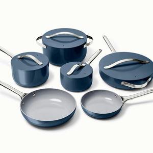 Caraway | Ceramic Cookware & Minis Set | Nonstick Pots & Pans Set