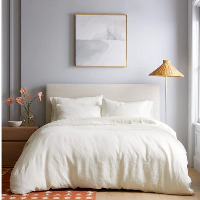 European Linen Duvet Cover Set - King/Cal King