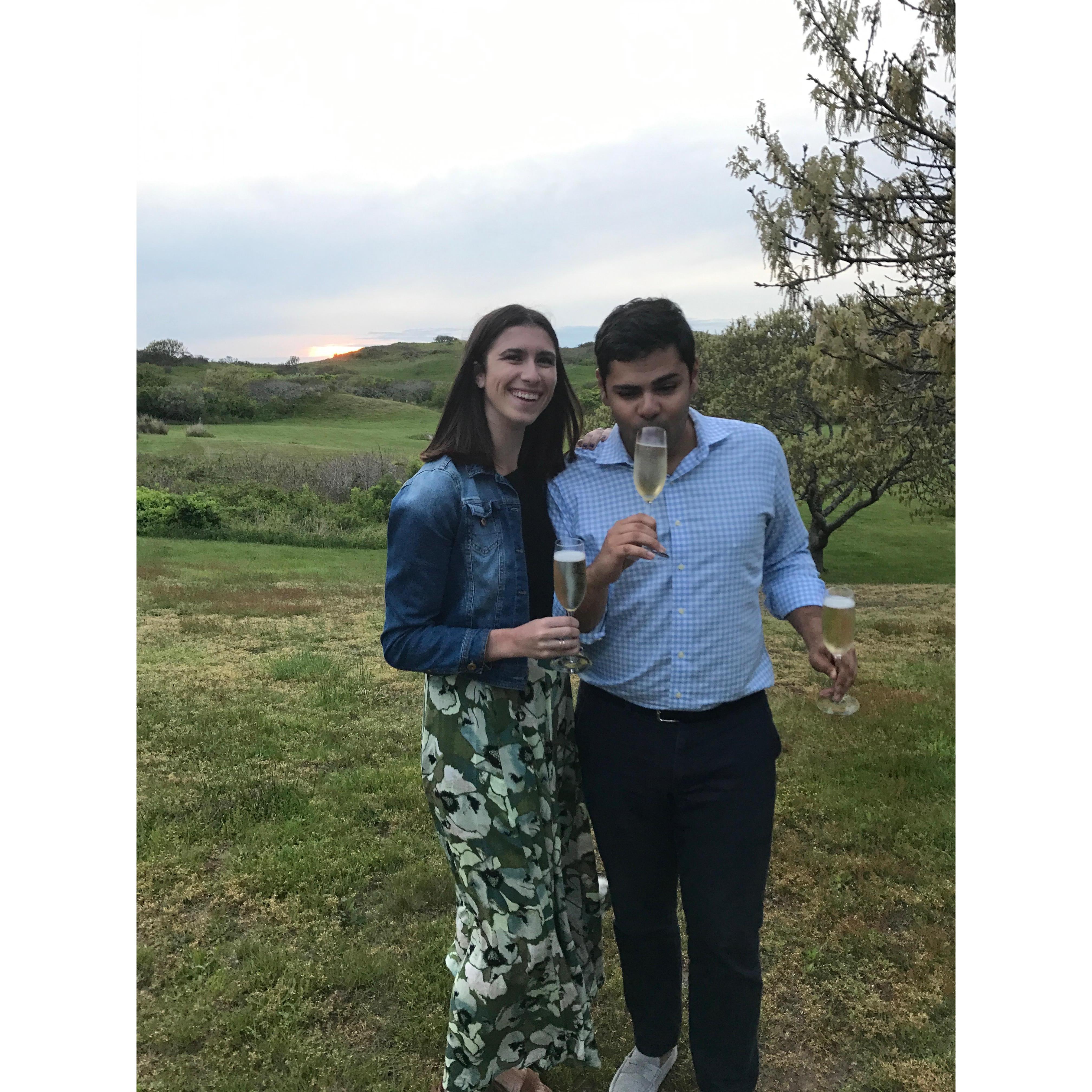 The night we knew we would get married at the Outermost Inn