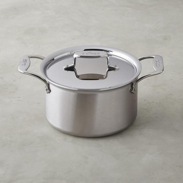 All-Clad d5 Brushed Stainless-Steel 4-Qt. Soup Pot
