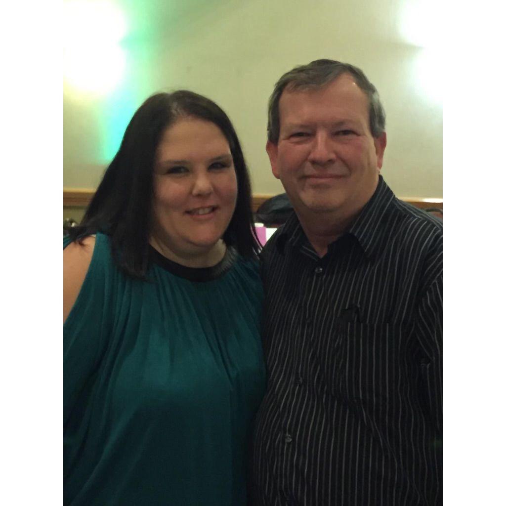 Amanda and dad