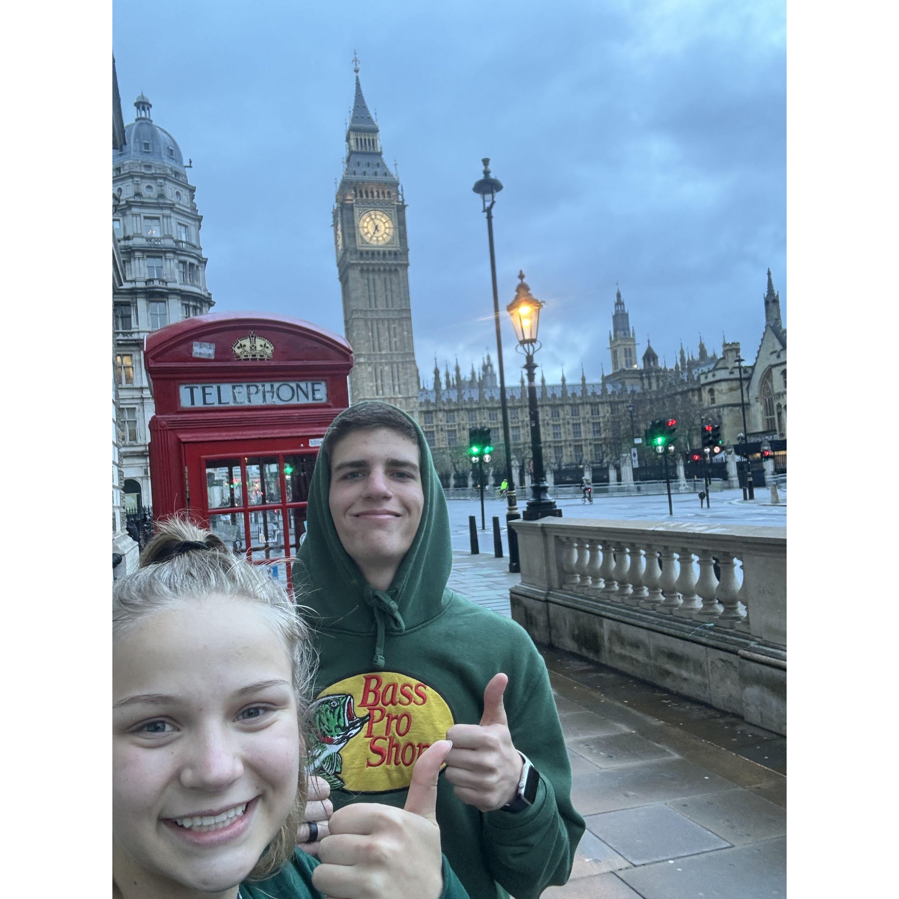 Made a quick stop in London to see Big Ben