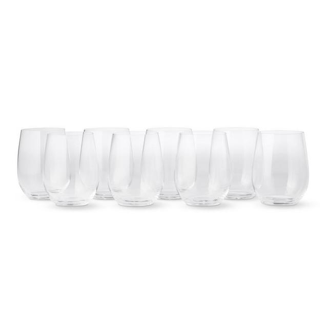 Riedel "O" Stemless Chardonnay Glasses, Pay 6-Get 8