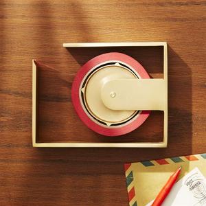 Solid Brass Studio Large Tape Dispenser