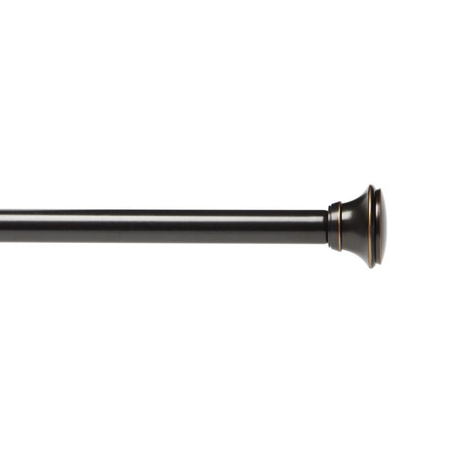 Umbra® Cafe 28 to 48-Inch Adjustable Curtain Rod in Bronze