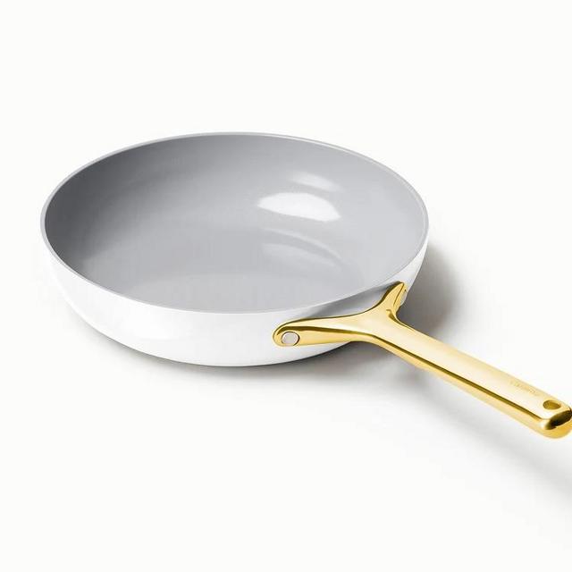Caraway 10.5” Non-Stick Ceramic Fry Pan - White