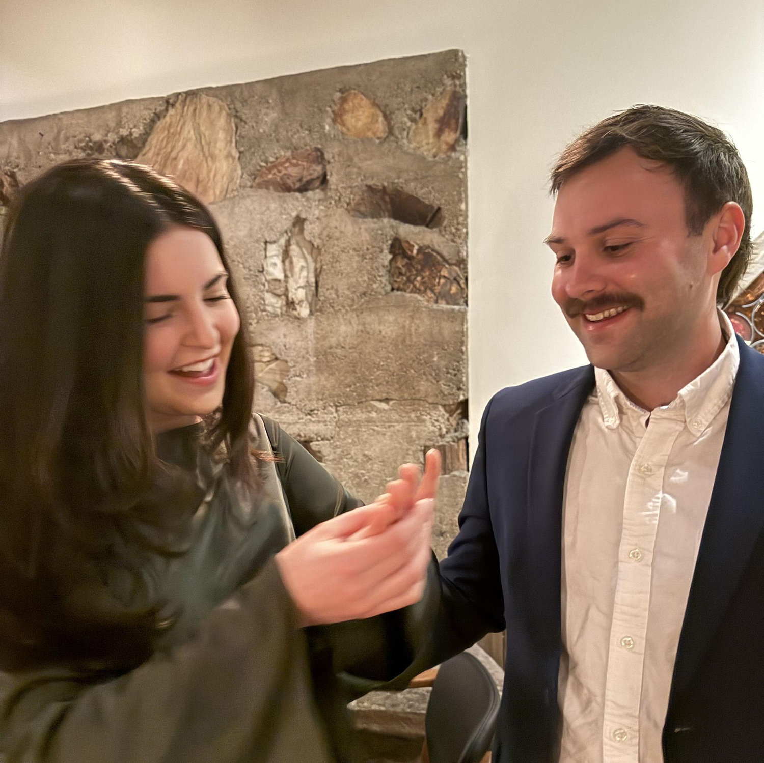 She said "YES!!!"
