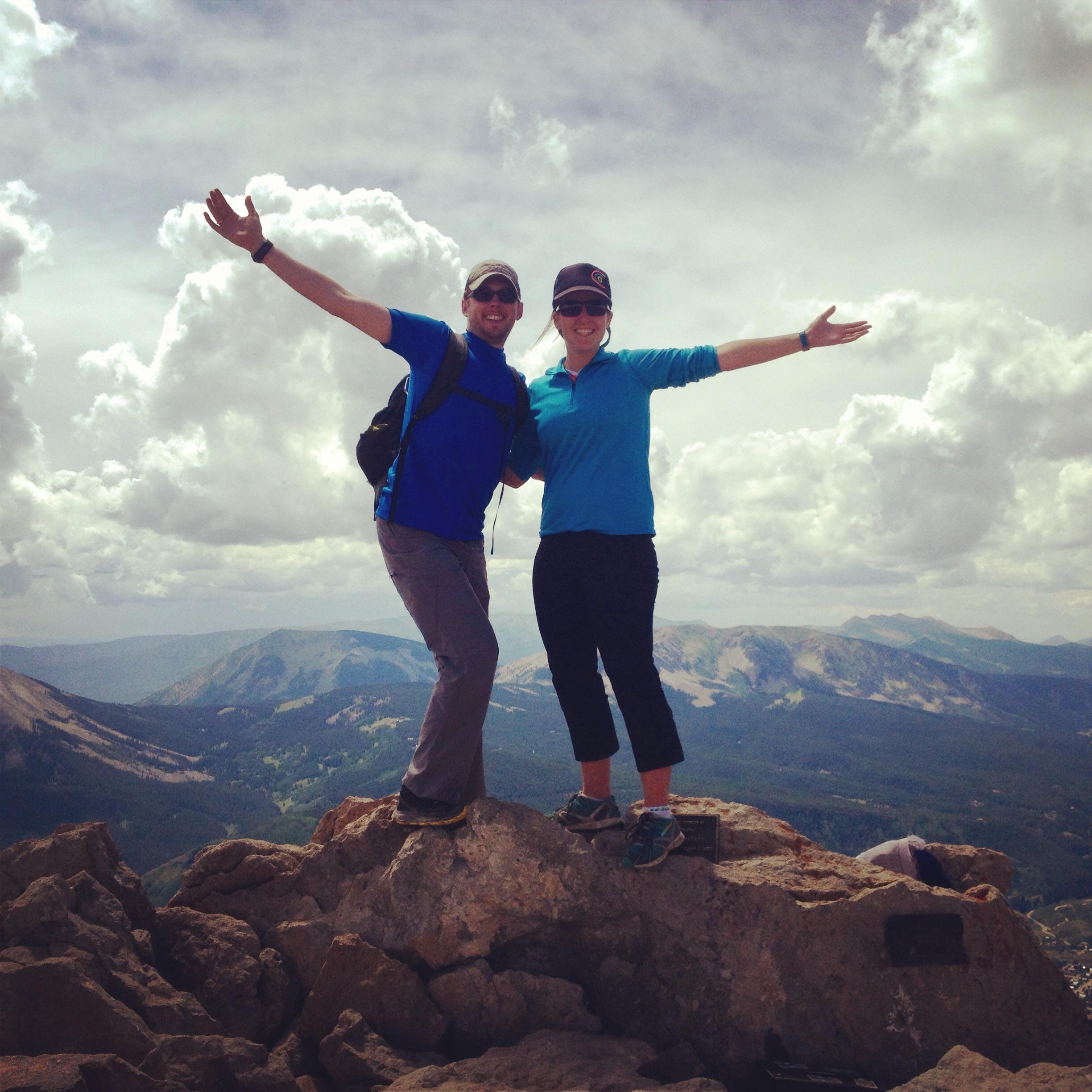 On top of Mt. Crested Butte