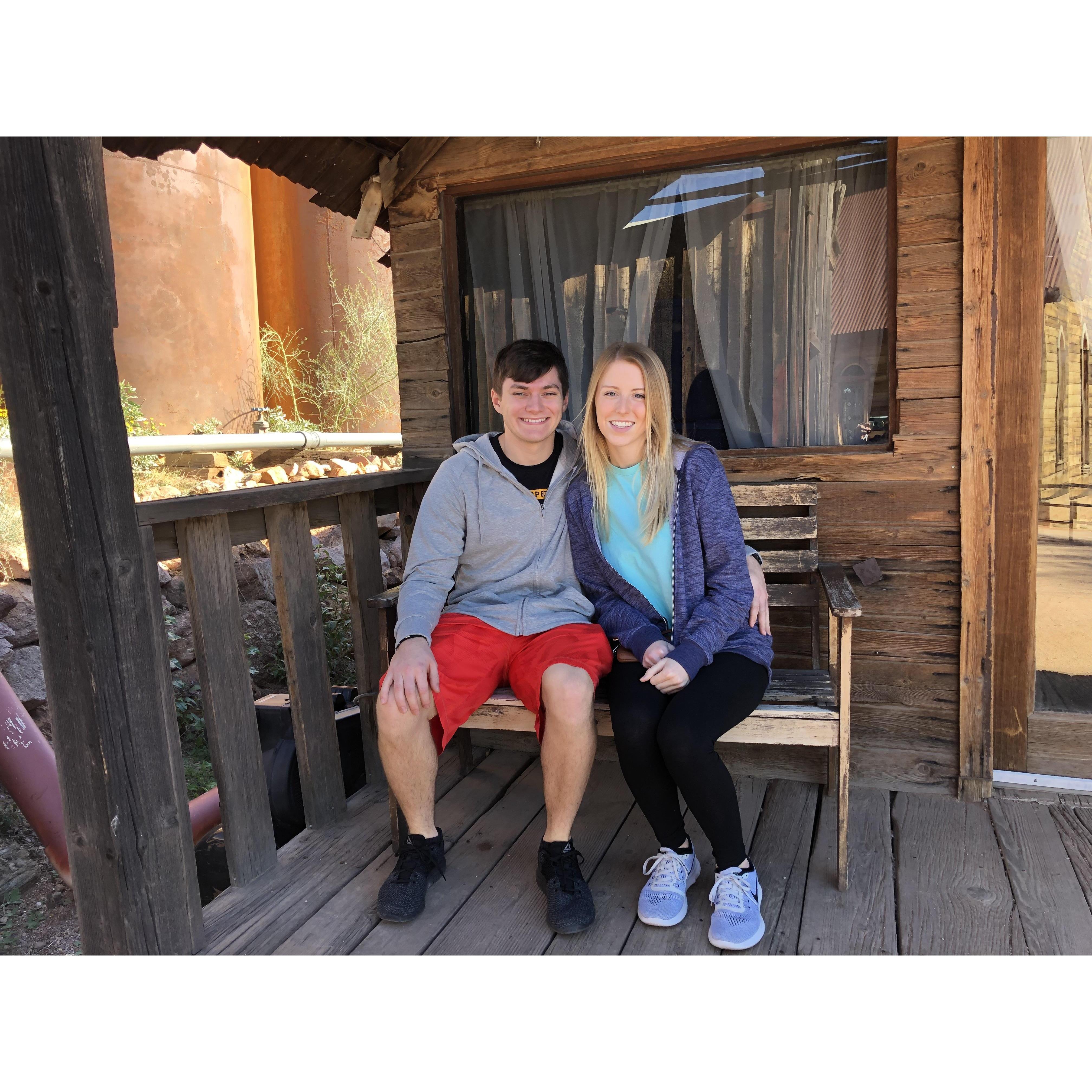 Visiting my mom in Arizona