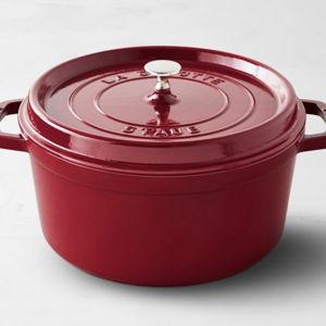 Staub Enameled Cast Iron Round Dutch Oven - 7 qt
