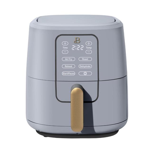 Beautiful 6 Quart Touchscreen Air Fryer, Cornflower Blue by Drew Barrymore