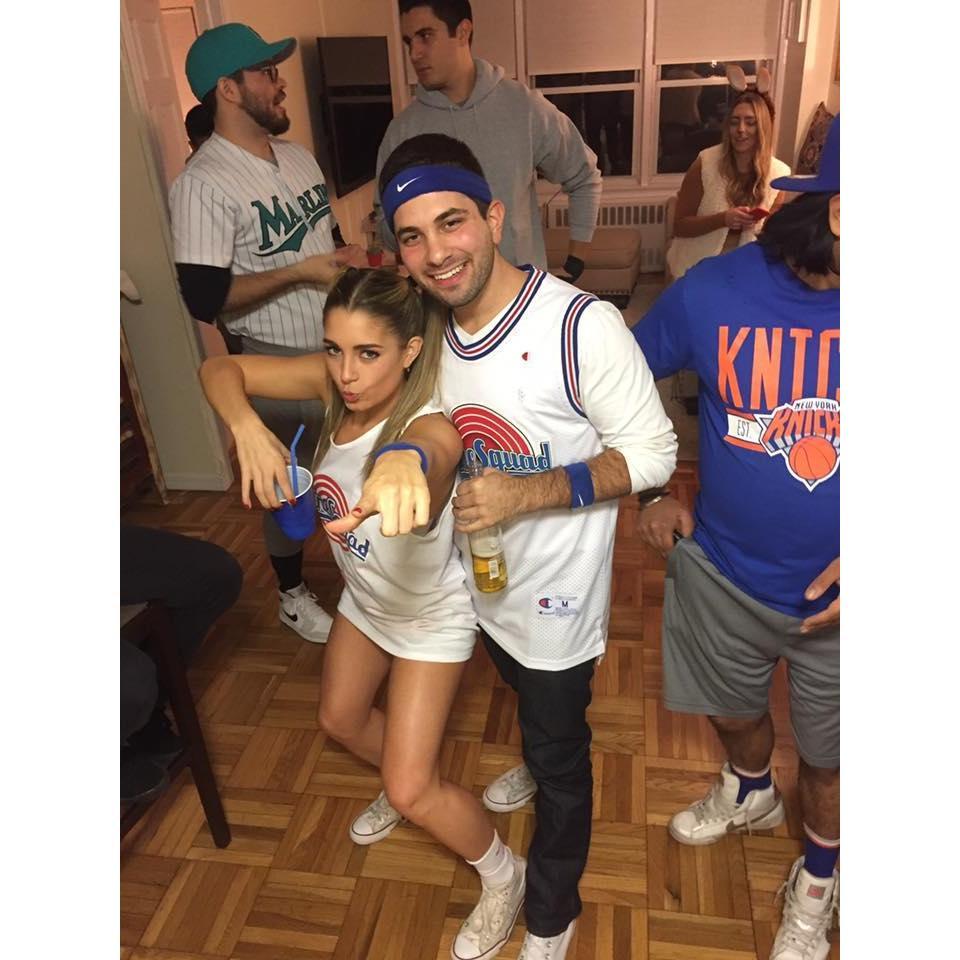 Halloween party at our 1st NYC apartment