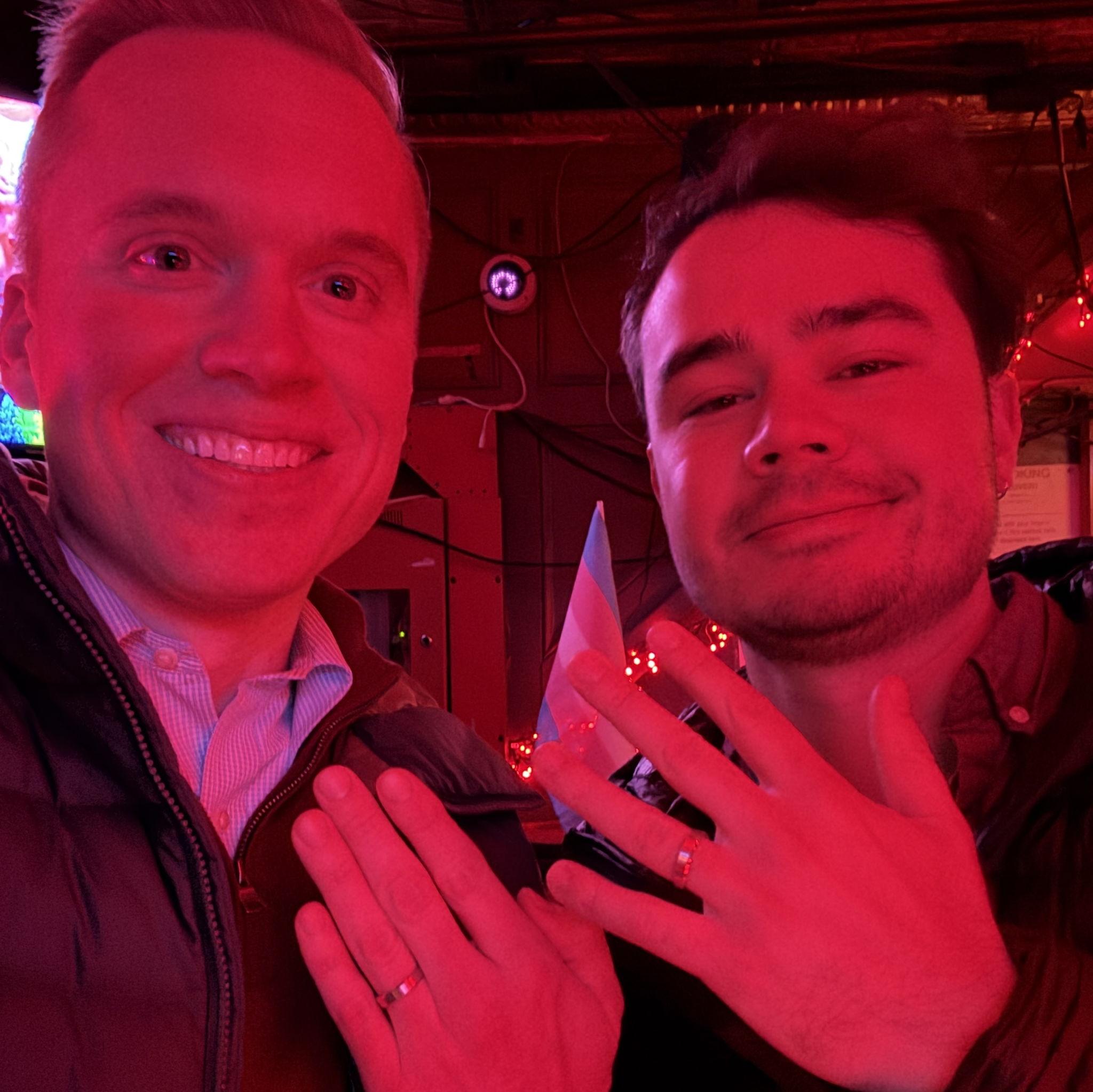 We both said yes!
