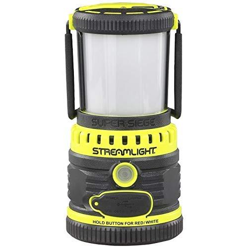 Streamlight 44945 Super Siege 120V AC, Yellow - Rechargeable and Portable USB Charger - 1,100 Lumen