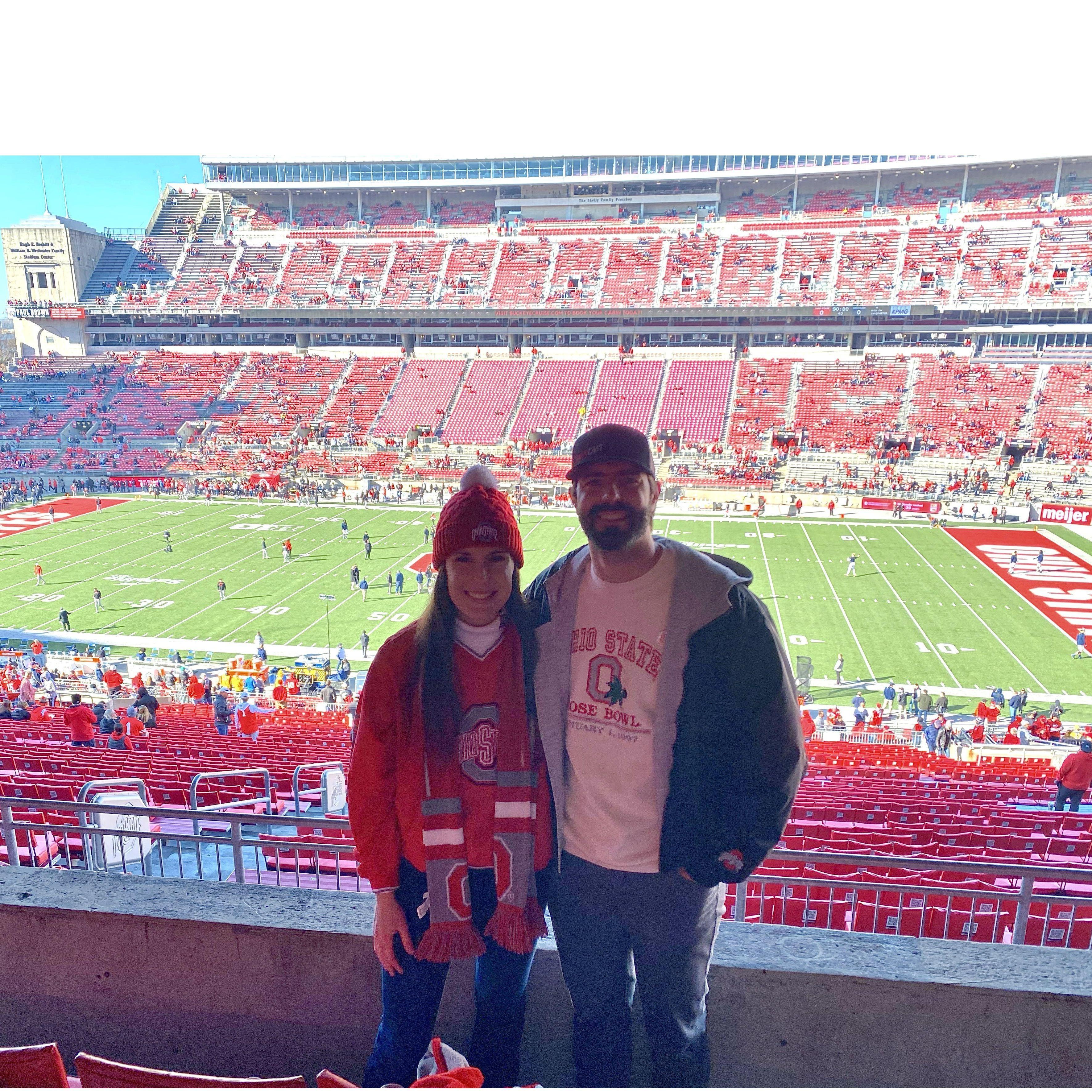 November 2022 - Ohio State vs. Michigan (we won't talk about the score...) GO BUCKS!