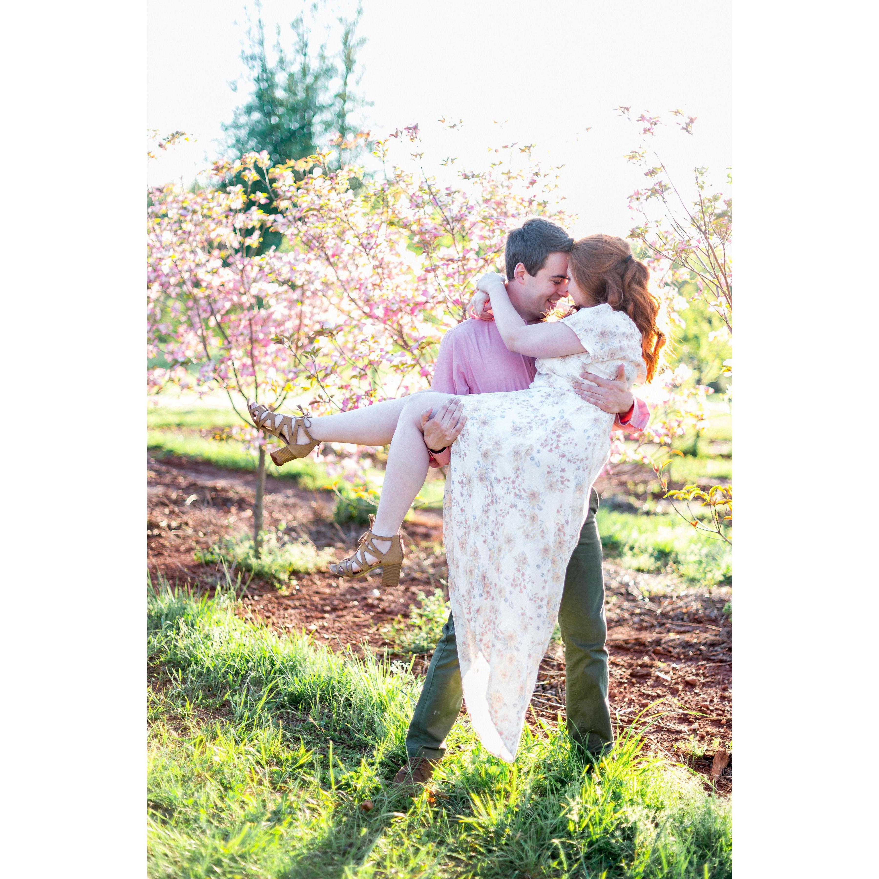 From our amazing engagement photo shoot from Hunter and Sarah Photography!