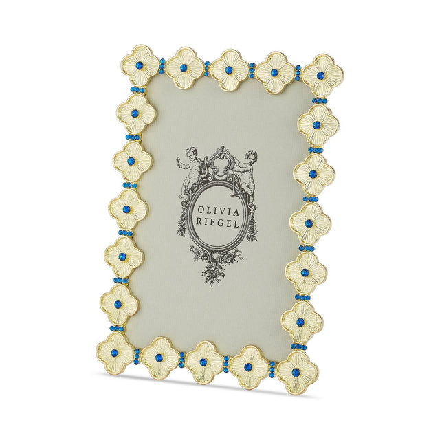 Olivia Riegel Clover Picture Frame, 4" x 6"