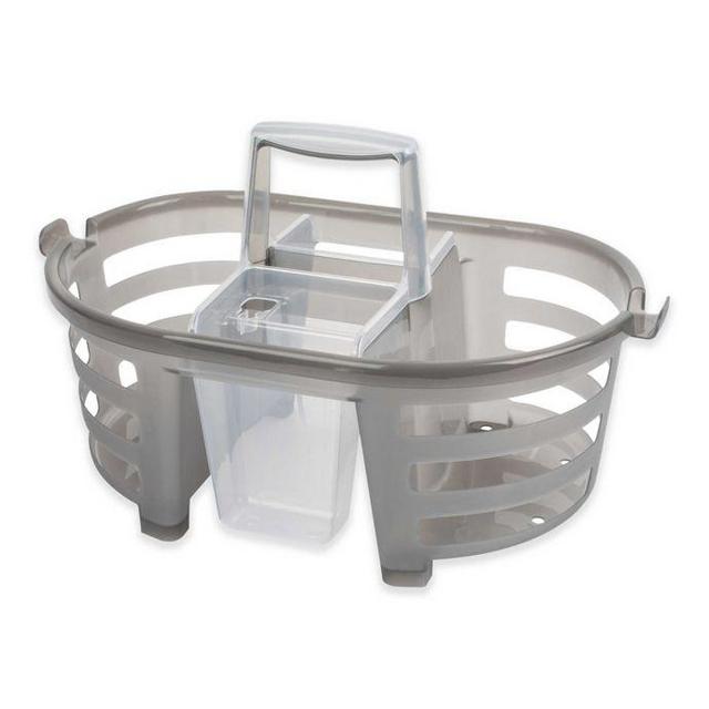 2-in-1 Shower Caddy in Charcoal