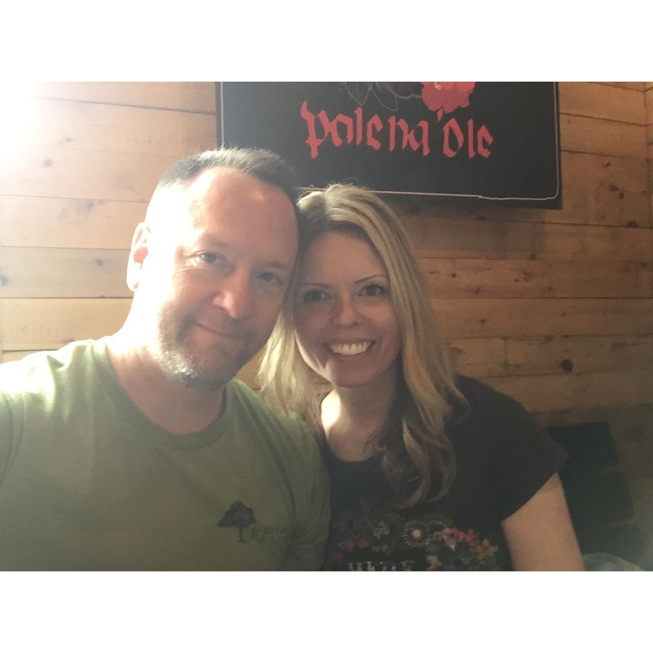 Brian's birthday 2018.