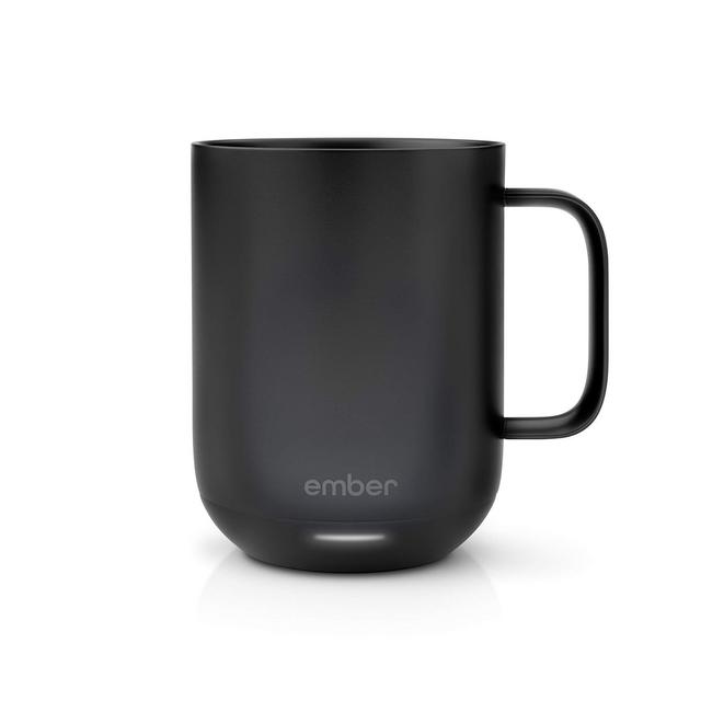 Ember Temperature Control Smart Mug, 10 oz, 1-hr Battery Life, Black - App Controlled Heated Coffee Mug