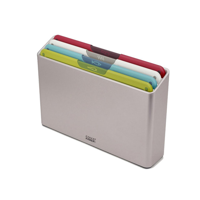 Joseph Joseph Folio Icon 4-Piece Chopping Board Set with Storage Case