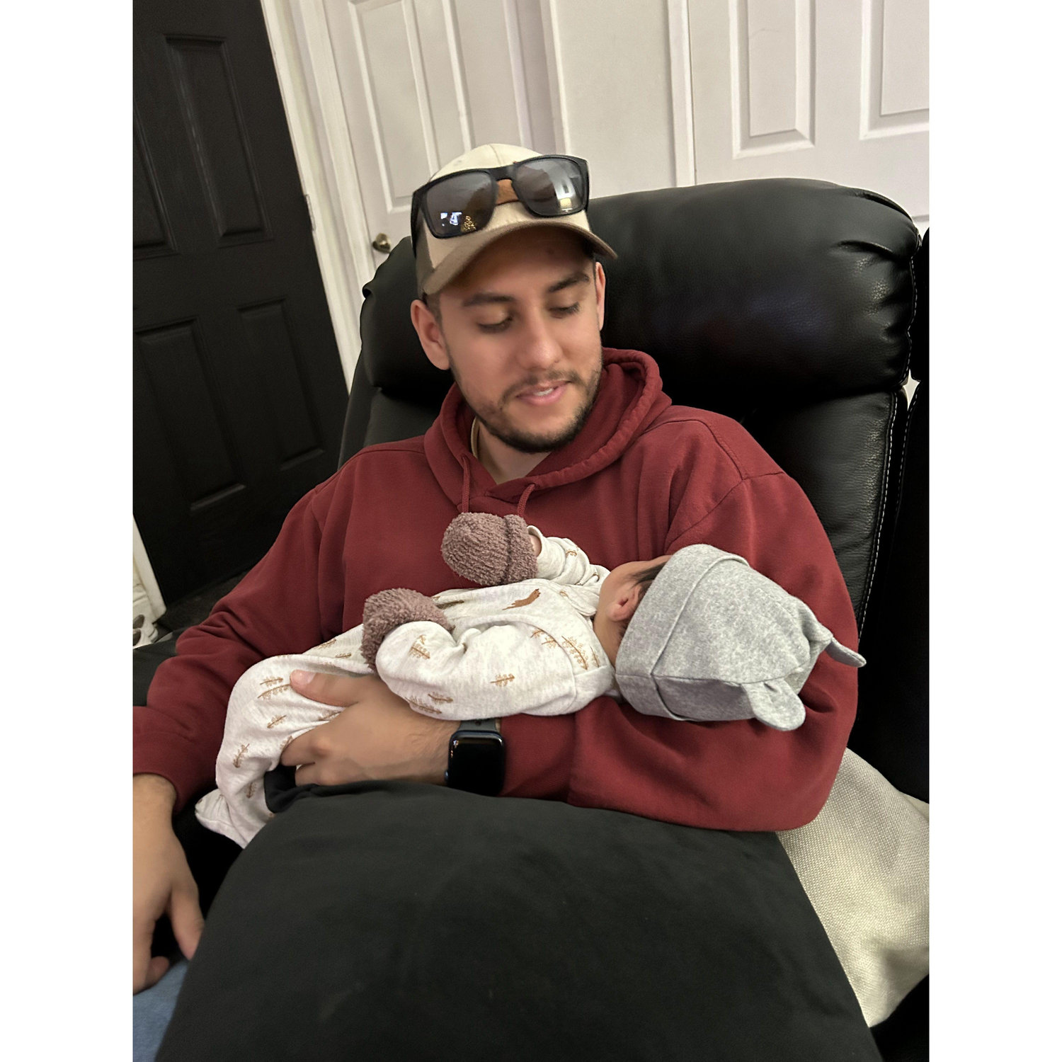 Eri and baby Mateo