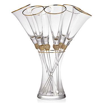 Victoria Toasting Flutes