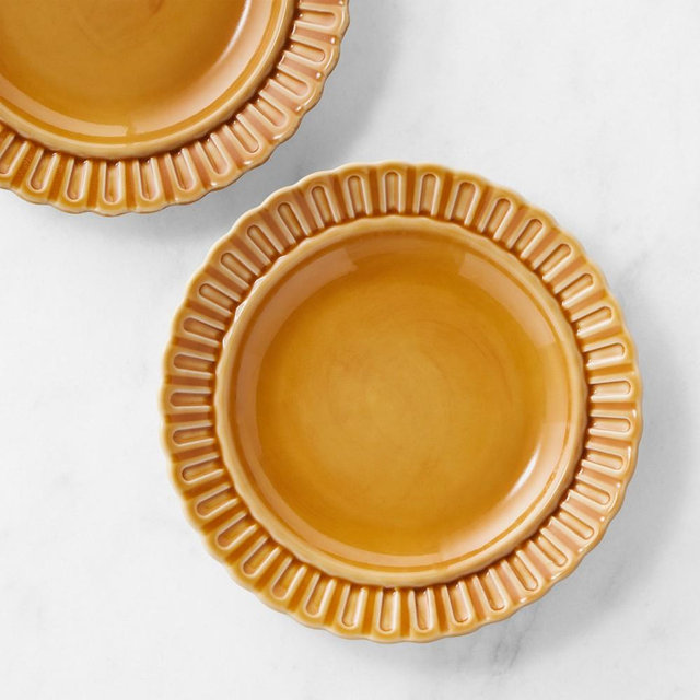Sole Appetizer Plates, Set of 4, ArchDijon