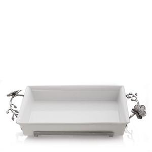 Michael Aram White Orchid 3-Quart Casserole Dish