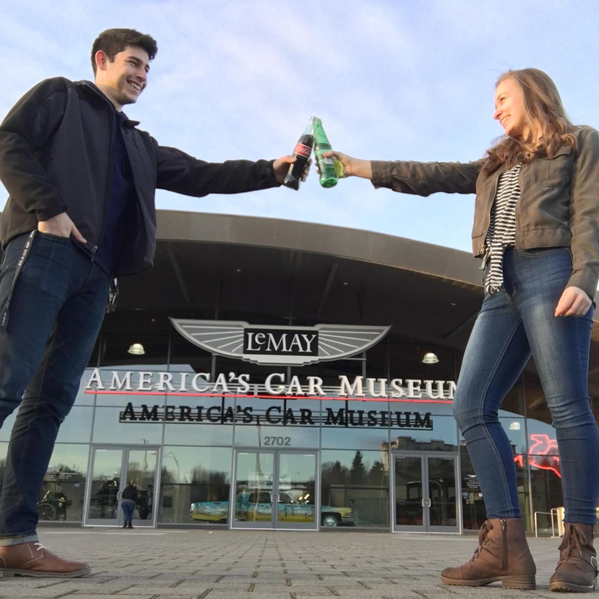 Exploring the LeMay Car Museum for Sam's 20th Birthday