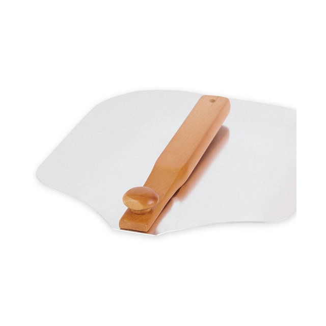 RSVP International Aluminum Hardwood Folding Pizza Peel Spatula