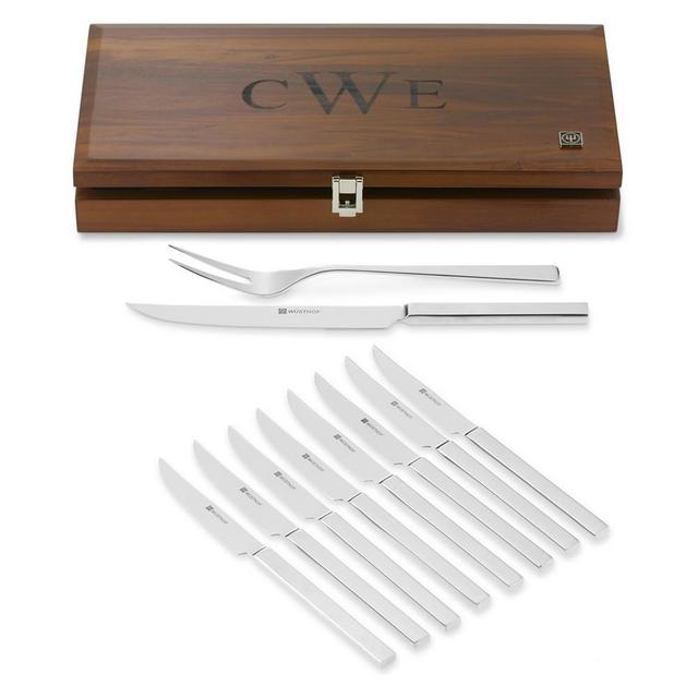 Wüsthof Stainless-Steel 10-Piece Steak & Carving Knife Set
