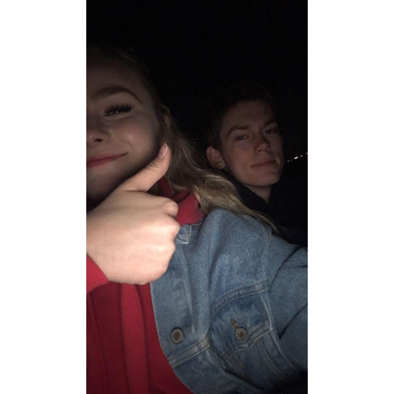 First night seeing each other senior year