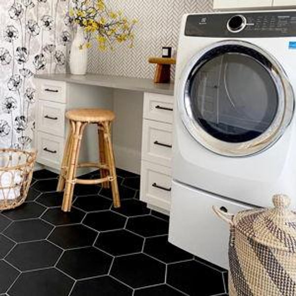 Home Reno - Laundry Room Tile
