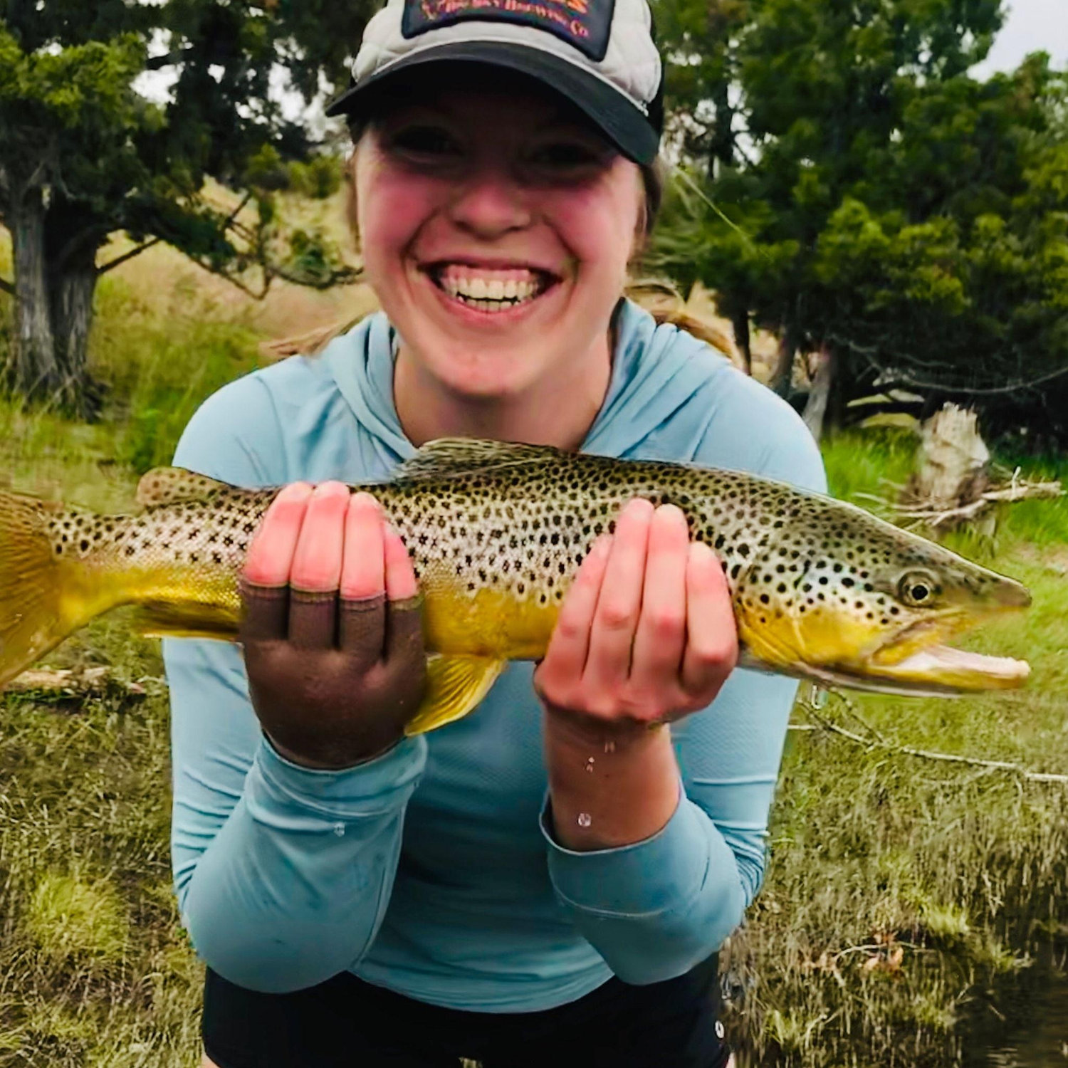 Lindsay's first big brown