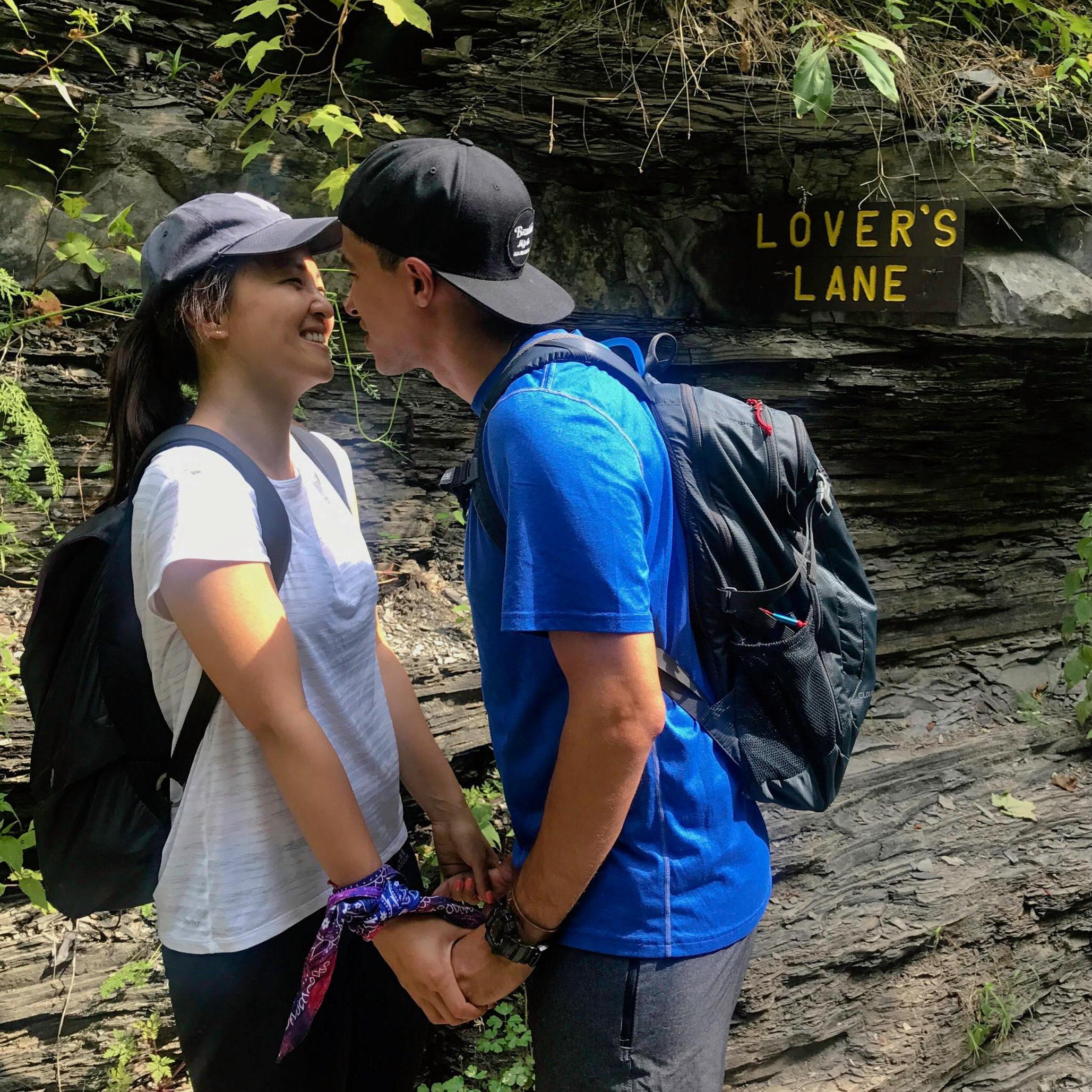 Always ready for a hike!