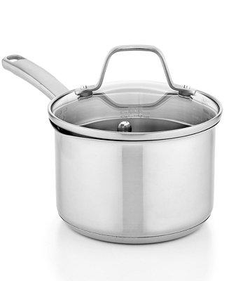 Classic Stainless Steel 1.5 Qt. Covered Saucepan