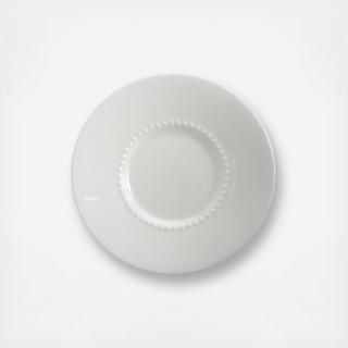 White Pearl Saucer, Set of 4