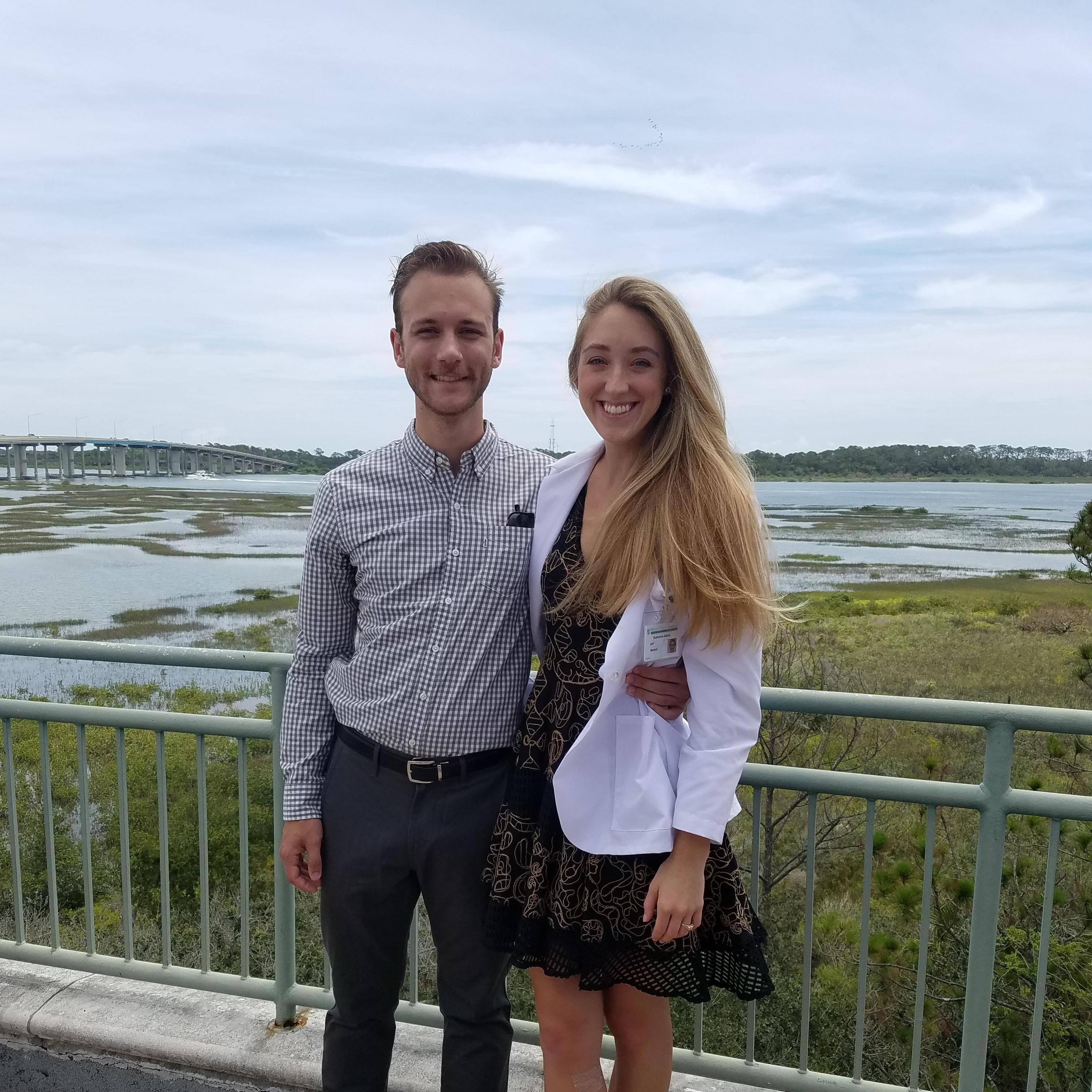 Pinning ceremony in Saint Augustine, FL