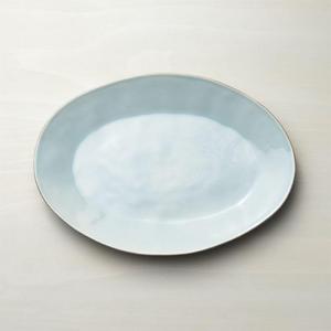 Marin Blue Small Oval Platter